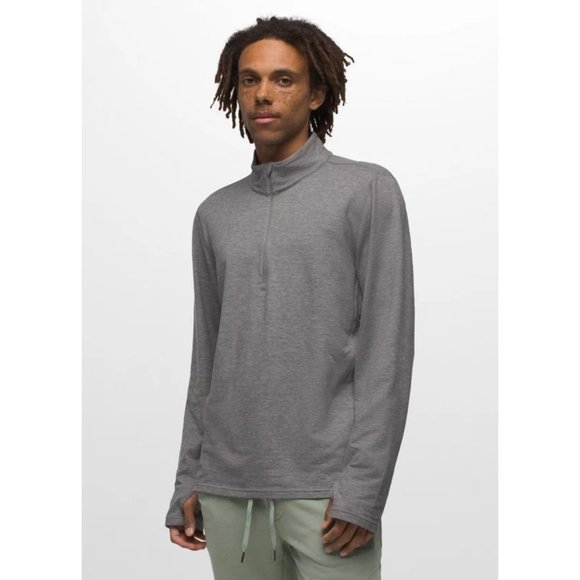 Prana Men's Altitude Tracker 1/4 Zip Sweater‎ - NWT -  Size XXL - Picture 1 of 7